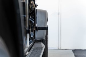 Jeep Wrangler Foot Pegs - Front + Rear - DV8 Offroad - Hinged, Anti-slip Pedal - `07-`23